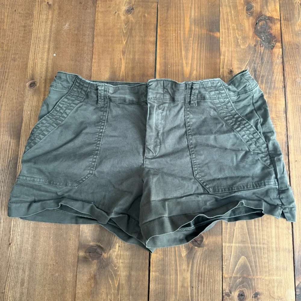 Old Navy Dark Green Women's Cargo Shorts